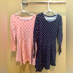Polka dot girls dress bundle